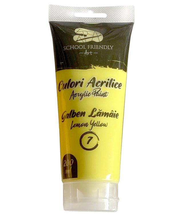 CULORI ACRILICE 200ML GALBEN LAMAIE PREMIUM SF ART PIGNA CULORI ACRILICE 200ML GALBEN LAMAIE PREMIUM SF ART PIGNA